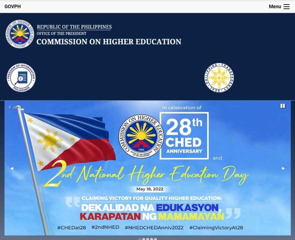 Process To Apply Online Under CHED Scholarship Program 