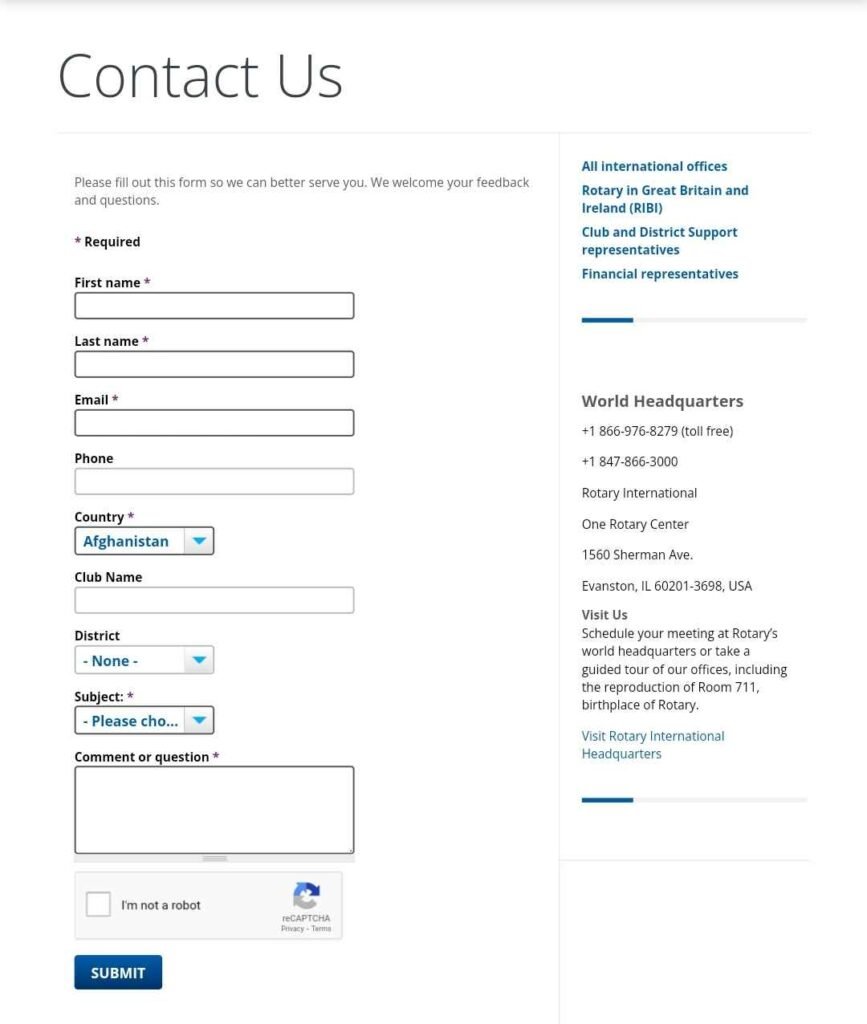 Getting Contact Details
