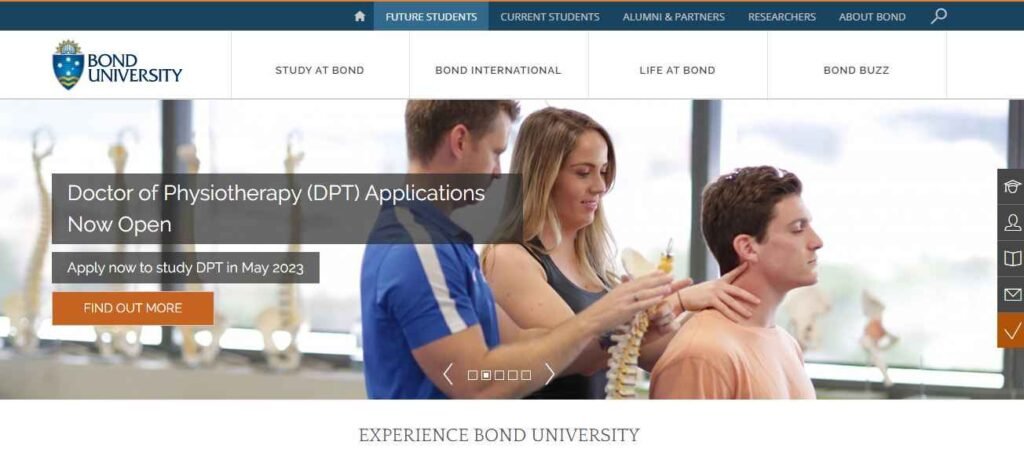 Process To Apply Online Under Bond University Scholarships For International Students