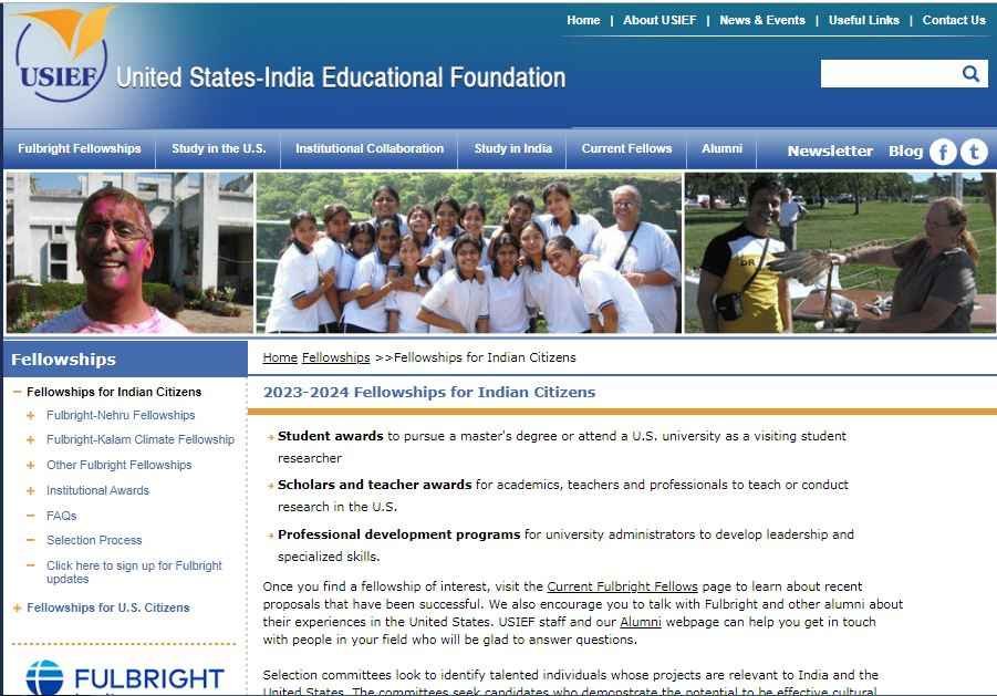Process To Apply Online Under Fulbright Scholarship India