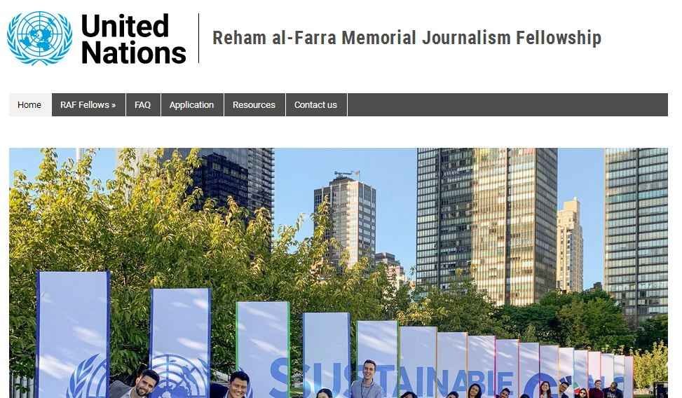 Process To Apply Online Under Reham al-Farra Memorial Journalism Fellowship