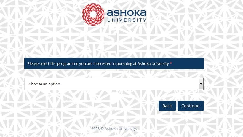 Process to Apply Online Under Ashoka University Merit Cum Means Scholarship