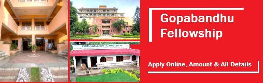 Gopabandhu Fellowship: Apply Online, Eligibility & Last Date