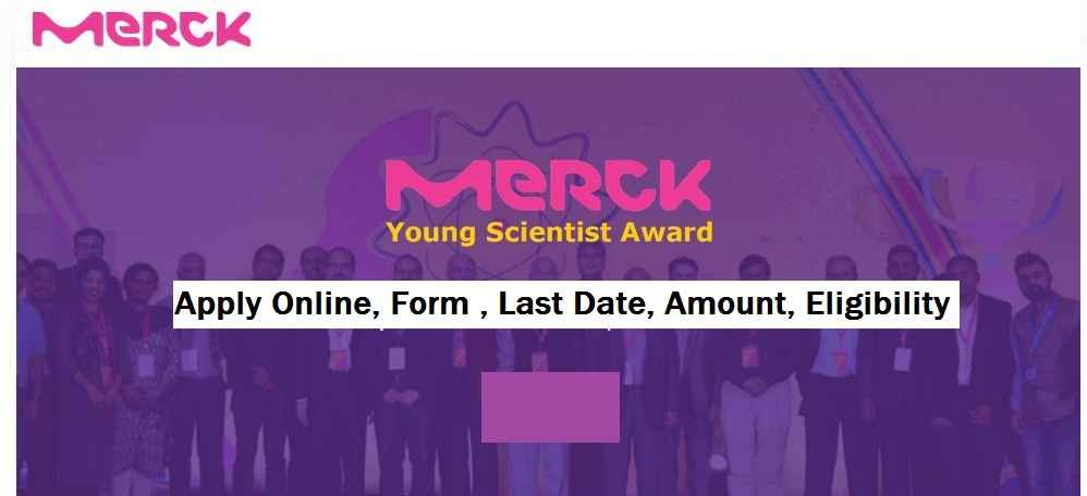 Merck Young Scientist Award: Registration Form & Eligibility