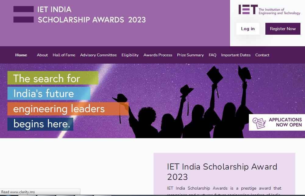 IET India Scholarship Awards 2024 Eligibility, Amount & Last Date
